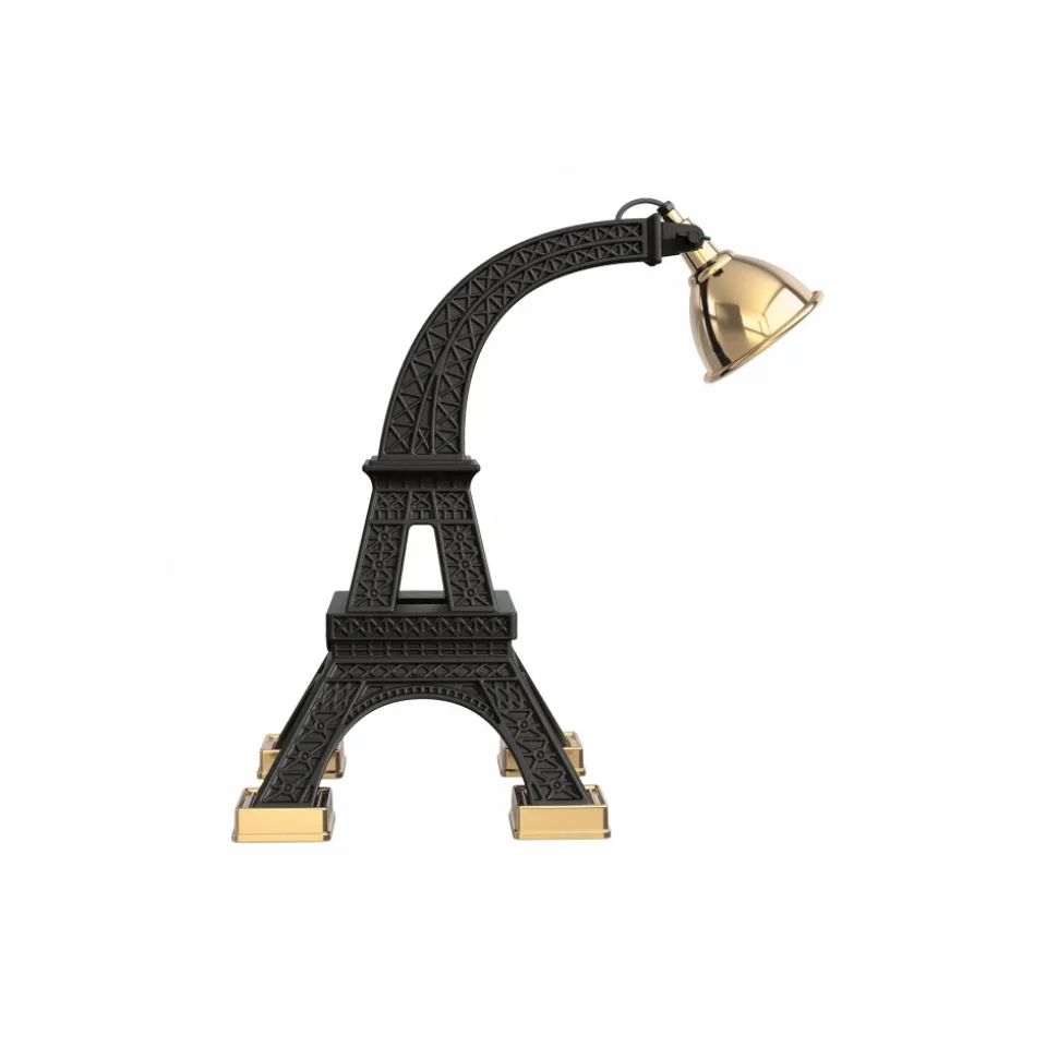 Qeeboo - Paris - Black - Qeeboo Free Standing Lamp by Studio Job - Lighting - Home - Avvenice