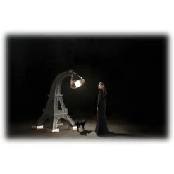 Qeeboo - Paris XL - Black - Qeeboo Free Standing Lamp by Studio Job - Lighting - Home - Avvenice