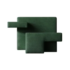 Qeeboo - Primitive Armchair - Dark Green - Qeeboo Armchair by Studio Nucleo - Furnishing - Home - Avvenice