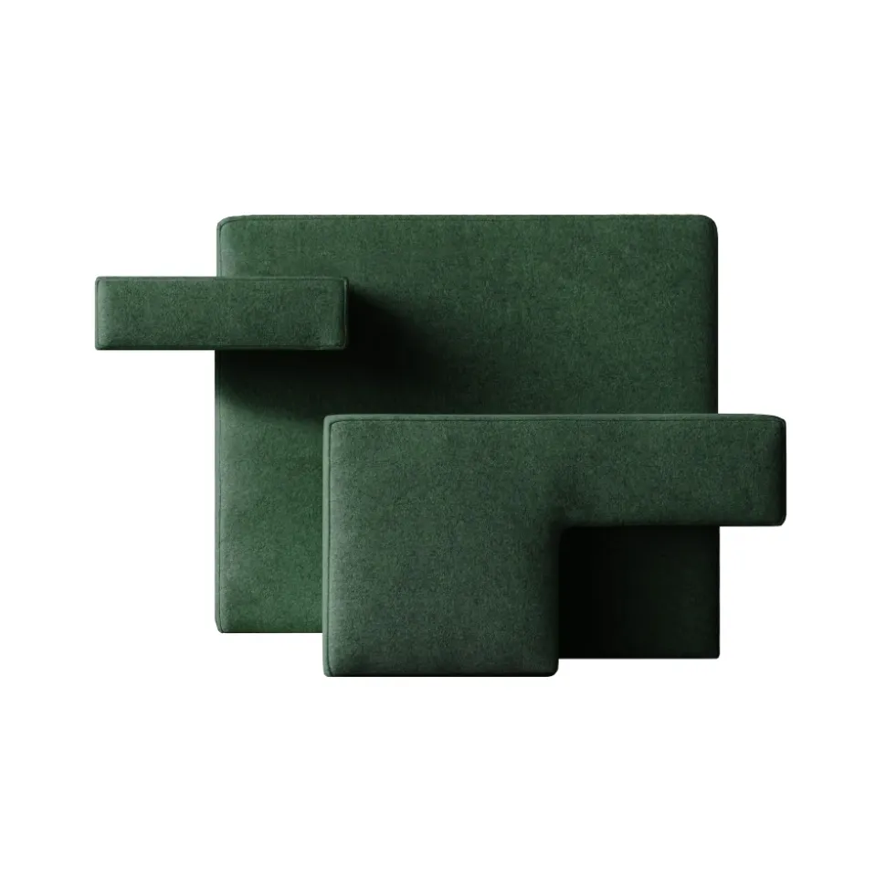 Qeeboo - Primitive Armchair - Dark Green - Qeeboo Armchair by Studio Nucleo - Furnishing - Home - Avvenice