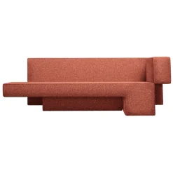 Qeeboo - Primitive Sofa Bouclé - Red - Qeeboo Sofa by Studio Nucleo - Furnishing - Home - Avvenice