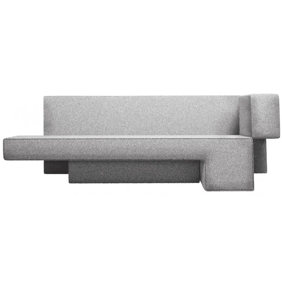 Qeeboo - Primitive Sofa Bouclé - Grey - Qeeboo Sofa by Studio Nucleo - Furnishing - Home - Avvenice