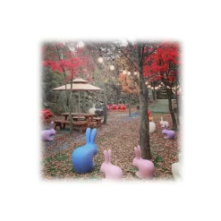 Qeeboo - Rabbit Chair - Black - Qeeboo Chair by Stefano Giovannoni - Furniture - Home - Avvenice