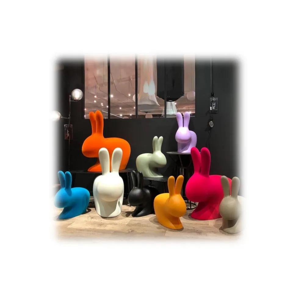 Qeeboo - Rabbit Chair - White - Qeeboo Chair by Stefano Giovannoni - Furniture - Home - Avvenice