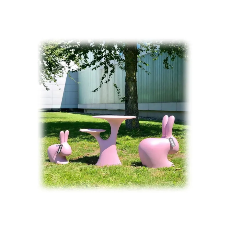 Qeeboo - Rabbit Chair - White - Qeeboo Chair by Stefano Giovannoni - Furniture - Home - Avvenice