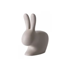 Qeeboo - Rabbit Chair Baby - Dove Grey - Qeeboo Chair by Stefano Giovannoni - Furniture - Home - Avvenice