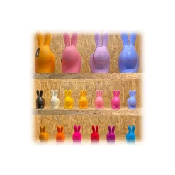 Qeeboo - Rabbit Chair Baby - Orange - Qeeboo Chair by Stefano Giovannoni - Furniture - Home - Avvenice