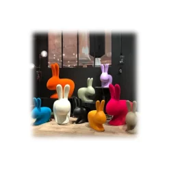 Qeeboo - Rabbit Chair Baby - Balsam Green - Qeeboo Chair by Stefano Giovannoni - Furniture - Home - Avvenice