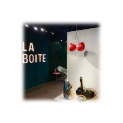 Qeeboo - Rabbit Chair Metal Finish - Gold - Qeeboo Chair by Stefano Giovannoni - Furniture - Home - Avvenice