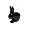 Qeeboo - Rabbit Chair Metal Finish - Black Pearl - Qeeboo Chair by Stefano Giovannoni - Furniture - Home - Avvenice
