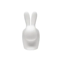 Qeeboo - Rabbit Small Lamp with Rechargeable Led - Translucent - Qeeboo Chair by Stefano Giovannoni - Furnishing - Home - Avvenice