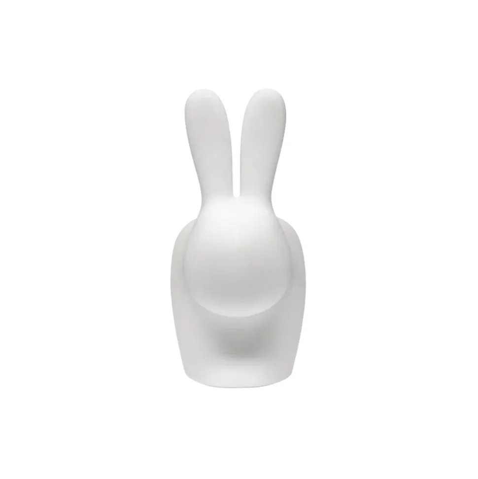Qeeboo - Rabbit Small Lamp with Rechargeable Led - Translucent - Qeeboo Chair by Stefano Giovannoni - Furnishing - Home - Avvenice