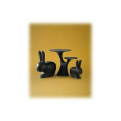 Qeeboo - Rabbit Tree - Grey - Qeeboo Table by Stefano Giovannoni - Furniture - Home - Avvenice