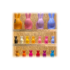 Qeeboo - Rabbit XS Doorstopper - Fuxia - Qeeboo by Stefano Giovannoni - Furniture - Home - Avvenice