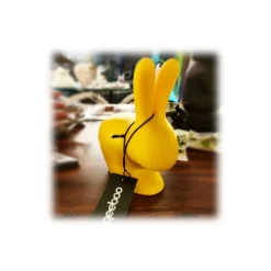 Qeeboo - Rabbit XS Doorstopper - Bright Pink - Qeeboo by Stefano Giovannoni - Furniture - Home - Avvenice