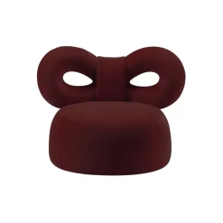 Qeeboo - Ribbon Armchair - Burgundy - Qeeboo Armchair by Nika Zupanc - Furnishing - Home - Avvenice