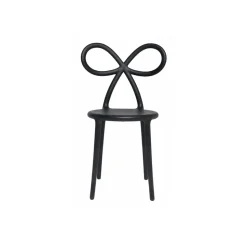 Qeeboo - Ribbon Chair - Black - Qeeboo Chair by Nika Zupanc - Furnishing - Home - Avvenice