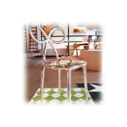 Qeeboo - Ribbon Chair Metal Finish - Silver - Qeeboo Chair by Nika Zupanc - Furnishing - Home - Avvenice