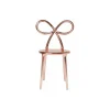 Qeeboo - Ribbon Chair Metal Finish - Rose Gold - Qeeboo Chair by Nika Zupanc - Furnishing - Home - Avvenice