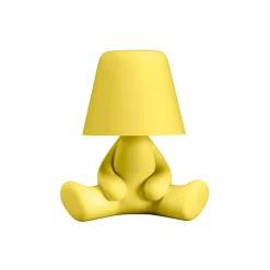 Qeeboo - Sweet Brothers JOE - Yellow - Qeeboo Lamp by Stefano Giovannoni - Furnishing - Home - Avvenice