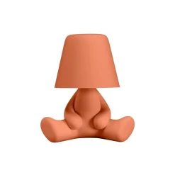 Qeeboo - Sweet Brothers JOE - Terracotta - Qeeboo Lamp by Stefano Giovannoni - Furnishing - Home - Avvenice