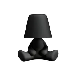Qeeboo - Sweet Brothers JOE - Black - Qeeboo Lamp by Stefano Giovannoni - Furnishing - Home - Avvenice