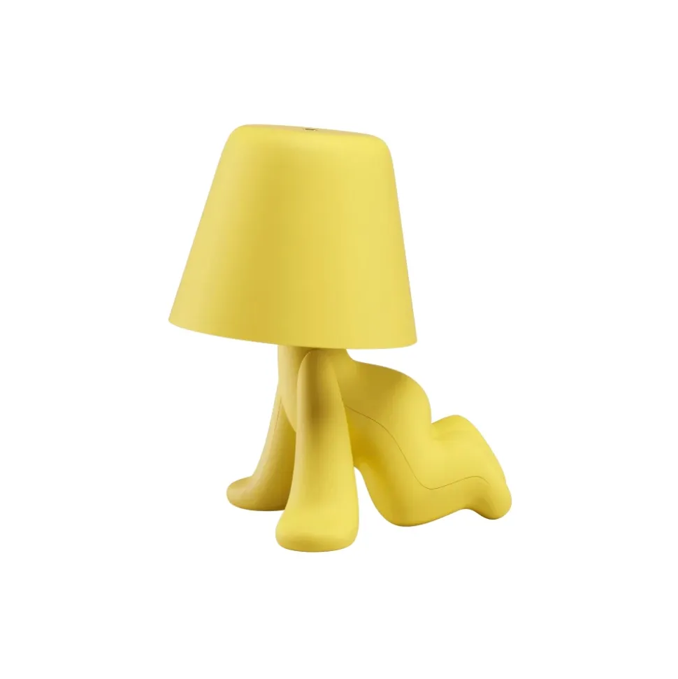 Qeeboo - Sweet Brothers RON - Yellow - Qeeboo Lamp by Stefano Giovannoni - Furnishing - Home - Avvenice