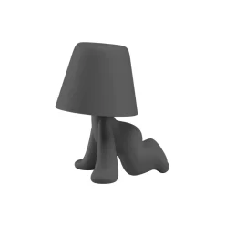 Qeeboo - Sweet Brothers RON - Black - Qeeboo Lamp by Stefano Giovannoni - Furnishing - Home - Avvenice