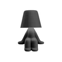 Qeeboo - Sweet Brothers SAM - Black - Qeeboo Lamp by Stefano Giovannoni - Furnishing - Home - Avvenice