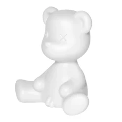 Qeeboo - Teddy Boy Lamp - White - Qeeboo Table Standing Lamp by Stefano Giovannoni - Lighting - Home - Avvenice