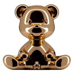 Qeeboo - Teddy Boy Lamp Metal Finish - Copper - Qeeboo Table Standing Lamp by Stefano Giovannoni - Lighting - Home - Avvenice