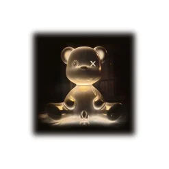 Qeeboo - Teddy Boy Lamp Metal Finish - Copper - Qeeboo Table Standing Lamp by Stefano Giovannoni - Lighting - Home - Avvenice