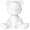 Qeeboo - Teddy Boy Lamp with Rechargeable Led - White - Qeeboo Free Standing Lamp by Stefano Giovannoni - Lighting - Home - Avvenice