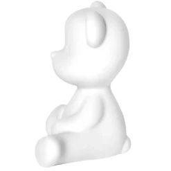 Qeeboo - Teddy Boy Lamp with Rechargeable Led - White - Qeeboo Free Standing Lamp by Stefano Giovannoni - Lighting - Home - Avvenice