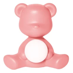 Qeeboo - Teddy Girl Rechargeable Lamp - Bright Pink - Qeeboo Table Standing Lamp by Stefano Giovannoni - Lighting - Home - Avvenice