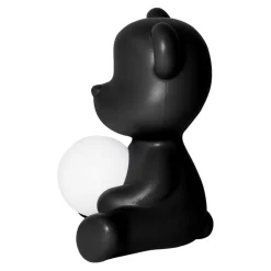 Qeeboo - Teddy Girl Rechargeable Lamp - Black - Qeeboo Table Standing Lamp by Stefano Giovannoni - Lighting - Home - Avvenice