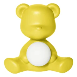 Qeeboo - Teddy Girl Rechargeable Lamp - Yellow - Qeeboo Table Standing Lamp by Stefano Giovannoni - Lighting - Home - Avvenice