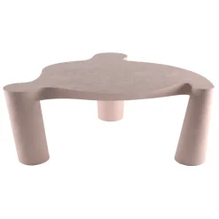 Qeeboo - Three Legs and a Table - Pink - Qeeboo Table by Ron Arad - Furnishing - Home - Avvenice