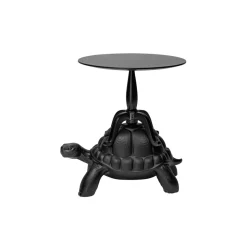 Qeeboo - Turtle Carry Coffee Table - Black - Qeeboo Coffee Table by Marcantonio - Furnishing - Home - Avvenice