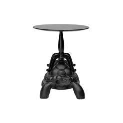 Qeeboo - Turtle Carry Coffee Table - Black - Qeeboo Coffee Table by Marcantonio - Furnishing - Home - Avvenice