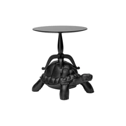 Qeeboo - Turtle Carry Coffee Table - Black - Qeeboo Coffee Table by Marcantonio - Furnishing - Home - Avvenice