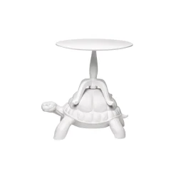 Qeeboo - Turtle Carry Coffee Table - White - Qeeboo Coffee Table by Marcantonio - Furnishing - Home - Avvenice