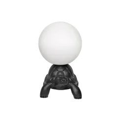 Qeeboo - Turtle Carry Lamp - Black - Qeeboo Lamp by Marcantonio - Lighting - Home - Avvenice