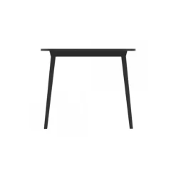 Qeeboo - X Table 90 - Black - Qeeboo Table by Nika Zupanc - Furnishing - Home - Avvenice