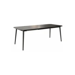 Qeeboo - X Table Extendible - Black - Qeeboo Table by Nika Zupanc - Furnishing - Home - Avvenice