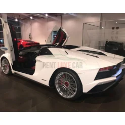 Rent Luxe Car - Lamborghini Aventador Roadster - Exclusive Luxury Rent - Avvenice