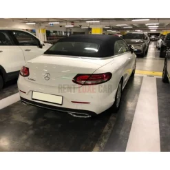 Rent Luxe Car - Mercedes Class C Cabrio - Exclusive Luxury Rent - Avvenice