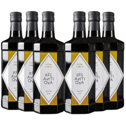 Res Antiqva - Bottle - Organic Italian Extra Virgin Olive Oil - 6 x 500 ml - Avvenice