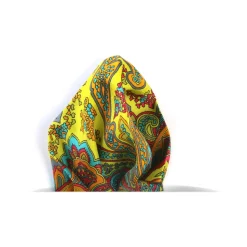 Revested Milano - 7 Veils - Pocket Square - Artisan Silk Foulard - Handmade in Italy - Avvenice
