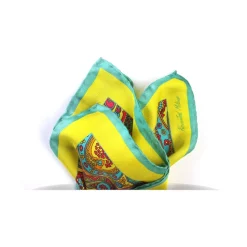 Revested Milano - 7 Veils - Pocket Square - Artisan Silk Foulard - Handmade in Italy - Avvenice